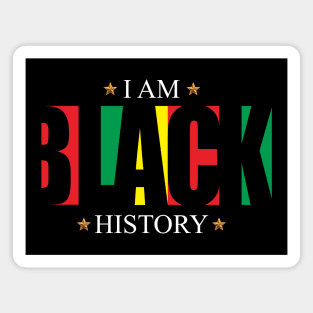 Iam Black History Magnet